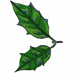 Leaves Embroidery Design 5